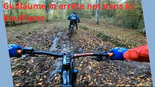 Rando VTT frayeur puis grosse rigolade ​mtb ​mudride​⁠ bikelife normandie [upl. by Chi]