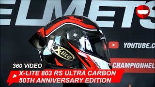 XLite 803 RS Ultra Carbon 50th Annivesary Edition ChampionHelmetscom [upl. by Waylan]