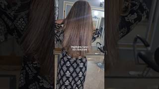 Dark Chocolate Blonde Highlights on Brown Hair  Beautiful Hair Color hairshorts shorts [upl. by Micheal776]