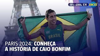 Quem é Caio Bonfim brasileiro medalhista da marcha atlética na Olimpíada de Paris [upl. by Oizirbaf]