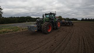 Cab View  Fendt 939 Vario  Köckerling Vector  Cultivation [upl. by Kcinnay]