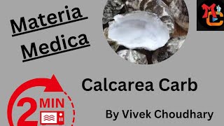 Calcarea Carb Quick revision materiamedica [upl. by Norman]