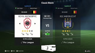 EA Sports FC 24 Belgian First Division A Ratings amp Kits [upl. by Esinnej]