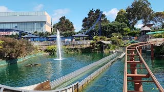 GOLD RUSH ride Rainbows End Auckland NZ Dec 2018 Jan 2019 [upl. by Pirali]