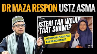 DR MAZA RESPON USTAZAH ASMA [upl. by Stafani]