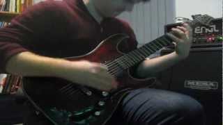 quotThe Guillotinequot  Escape the Fate guitar cover [upl. by Enihpad201]