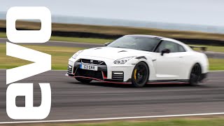 Nissan GTR Nismo – a fast goodbye to an icon  evo LEADERBOARD [upl. by Ahsinawt]