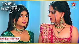 Abhira ne li Ruhi ke liye stand  Ep4361  Highlights  Yeh Rishta Kya Kehlata Hai MonSun930PM [upl. by Goldner18]