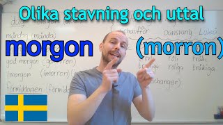 Ord med olika stavning och uttal SFI [upl. by Enamart684]