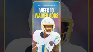 Top 3 WAIVER ADDS Ahead of Week 10  Fantasy Football 2024 shorts [upl. by Araec]