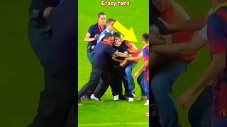 💯 Crazy fans moments in football ⚽ march Messi vs Ronaldo vs Neymar shorts [upl. by Droffats]