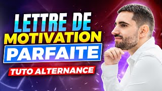 COMMENT FAIRE UNE LETTRE DE MOTIVATION POUR UNE ALTERNANCE  AVEC EXEMPLE [upl. by Dnilazor]