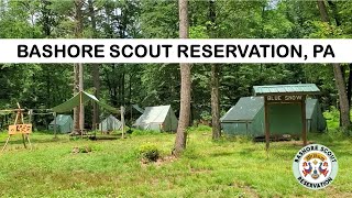 Adventure Awaits at Bashore Scout Reservation PA  Camping Hiking amp Scouting Fun [upl. by Tal]