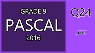 Pascal 2016 24 [upl. by Rawdan]