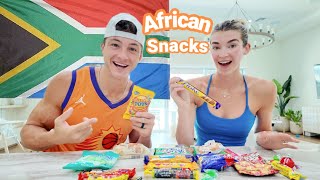 Trying AFRICAN SNACKS For The First Time [upl. by Scevo351]