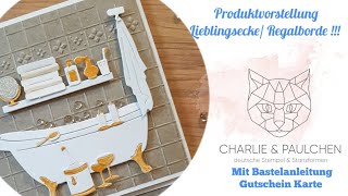 Werbung Neue Produkte von Charlie und PaulchenLieblingsecke mit Beispielen zum Basteln [upl. by Alasteir]