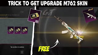 Trick to Get M762 Level 8 Upgrade Gun Skin  OMG😮50 Premium Crate Luck  pubgm newpremiumcrate [upl. by Coppins]