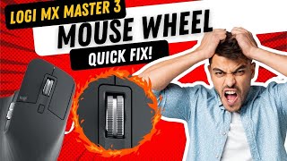 Logitech MX Master 3 WHEEL not working properly Quick Fix [upl. by Irmina]