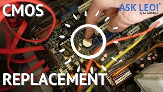 Replacing a CMOS Battery in an Older Machine [upl. by Anatole]