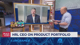 Weve changed our advertising strategy for Planters says Hormel Foods CEO Jim Snee [upl. by Trout]