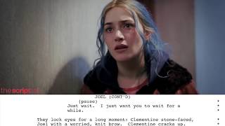 Eternal Sunshine of the Spotless Mind  Just Wait HD  quotScript to Screenquot to The Script Lab [upl. by Yecal607]