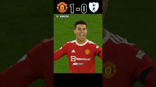 CR7 Hattrick 🔥🐐 Manchester United vs Tottenham [upl. by Bettye]