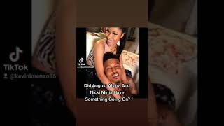 August Alsina Had An Entanglement With Nicki Minaj [upl. by Sandberg]