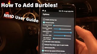 How To Add Burbles Pops amp Bangs To Your BMW MHD User Guide [upl. by Nylzzaj]