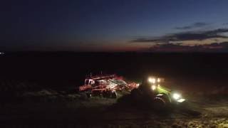 Harvest 2016  Spudnik Windrower [upl. by Attekal296]