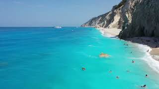 Lefkada Greece Egremni Beach [upl. by Calysta]