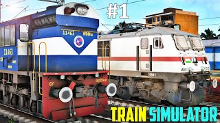 WAP7 EXPRESS DUTY in TRAIN simulator 🚅🚃 [upl. by Novhaj]