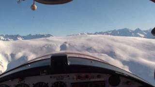 Landing on top of a mountain Meribel [upl. by Yawnoc783]