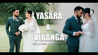 Yasara amp Viranga Wedding highlights [upl. by Duggan397]