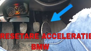 CUM RESETEZI ACCELERATIA LA BMW  PUTERE CAI MOTOR [upl. by Garlan]