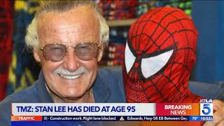 Comic Book Legend Stan Lee Dead at 95 [upl. by Elfstan]