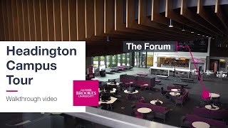 Headington Campus Tour  Oxford Brookes University [upl. by Winston]