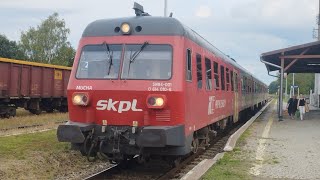 SN84001 MUCHA TLK SUDETY Z KRAKOWA GŁ DO JELENIEJ GÓRY ODJAZD Z STACJI ZĄBKOWICE ŚLĄSKIE [upl. by Aleta977]