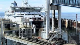 BC Ferry Docking At Tsawwassen Terminal 4K [upl. by Siramed227]