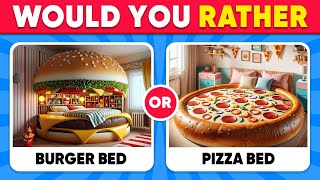 Would You Rather Luxury Life Edition 💎💸🍕🍔 Daily Quiz [upl. by Borras]