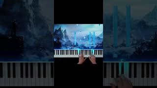 Skyrim quotSecundaquot Piano Cover shorts [upl. by Kutzenco97]