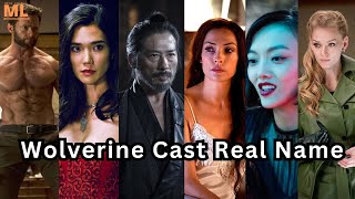 Wolverine 2013 cast  real name [upl. by Munster]