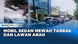 Sedan Mewah Nyaris Jadi Bulan bulanan Warga [upl. by Adall731]