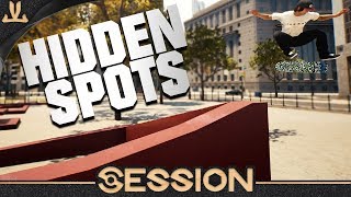 SESSION  Hidden Out Of Bounds Skate Spots [upl. by Annahsohs]