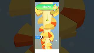 Helix game Ball gamesHelix jump game relaxing gaming helixjumpandroid challenge games noob [upl. by Carey266]