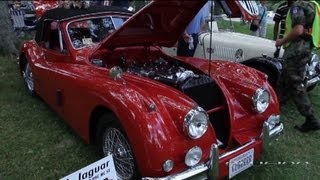 1957 Jaguar XK140  Best of Show amp Class  Sully Car Show 2012 [upl. by Crispin]