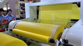 1600mm  3200mm SSSSSS PP Spunbond Nonwoven Machine  Reifenhäuser Reicofil technology [upl. by Nosaj]