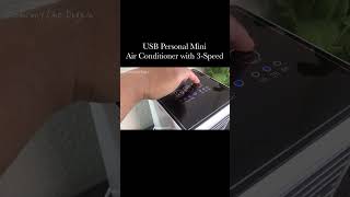 USB Personal Mini Air Conditioner with 3Speed [upl. by Seraphine]