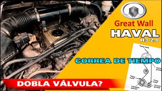 TIEMPO DE GREAT WALL HAVAL H3 20  MOTOR MITSUBISHI 4G63S4M [upl. by Beauregard841]