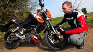 KTM 125 Duke first ride [upl. by Enilrahc]