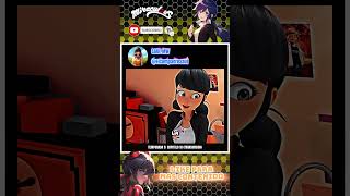 Marinette y Adrien 🩷  Miraculous Ladybug miraculous marinette adrien miraculousladybug [upl. by Mosier]